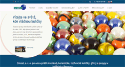 Desktop Screenshot of ginzel.cz